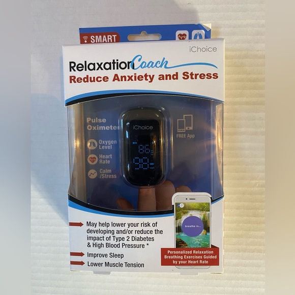choice med Other Choicemmed Pulse Oximeter Withrelaxation Coach